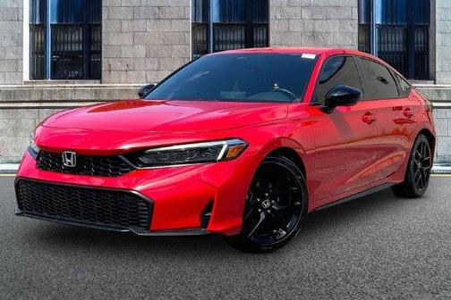 Rallye Red 2025 Honda Civic Sport