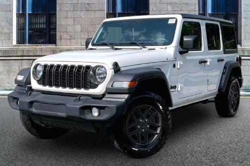 Bright White Clearcoat 2024 Jeep Wrangler Sport