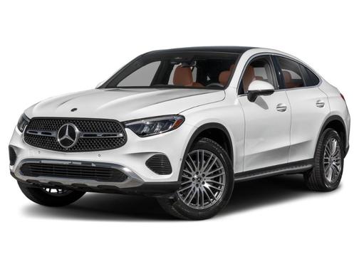 Black 2025 Mercedes-Benz GLC 300 4MATIC Coupe
