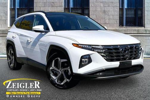 White Pearl 2024 Hyundai TUCSON Limited