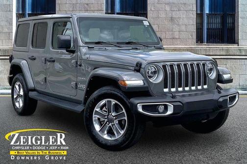 Sting Gray Clearcoat 2022 Jeep Wrangler Unlimited Sahara