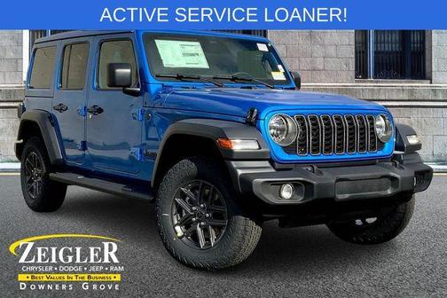 Hydro Blue Pearl 2026 Jeep Wrangler Sport
