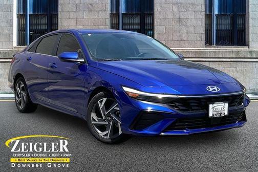 Intense Blue 2025 Hyundai ELANTRA SEL Convenience