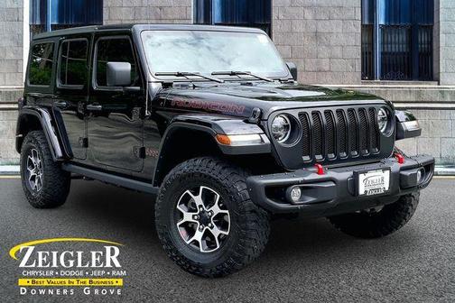 Black Clearcoat 2021 Jeep Wrangler Unlimited Rubicon