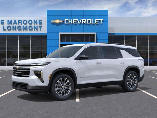 Polar White Tricoat 2026 Chevrolet Traverse LT