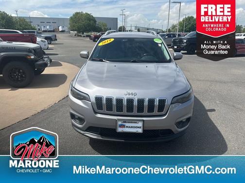 Billet Silver Metallic Clearcoat 2019 Jeep Cherokee Latitude Plus 4x4