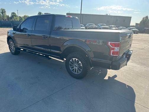 Shadow Black 2018 Ford F-150 XLT