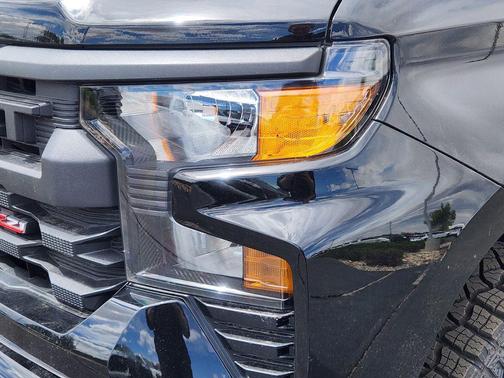 Black 2026 Chevrolet Silverado 1500 Custom Trail Boss