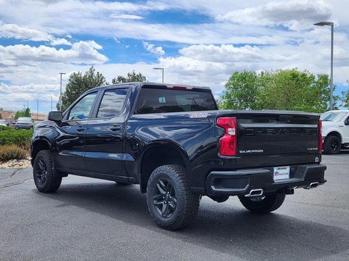 Black 2026 Chevrolet Silverado 1500 Custom Trail Boss