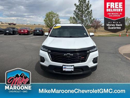 Summit White 2022 Chevrolet Traverse RS