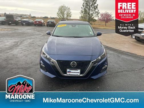 Deep Blue Pearl 2022 Nissan Altima S FWD