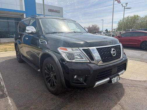 Super Black 2018 Nissan Armada Platinum