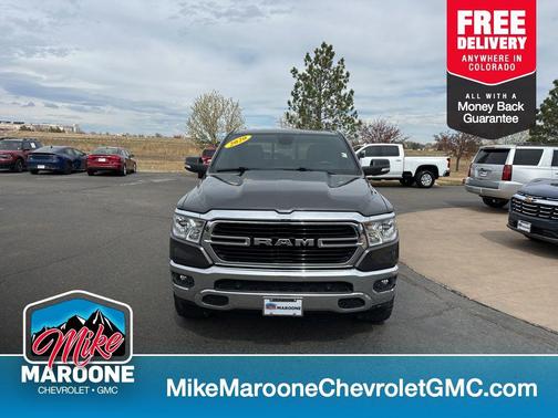 Granite Crystal Metallic Clearcoat 2020 RAM 1500 Big Horn/Lone Star