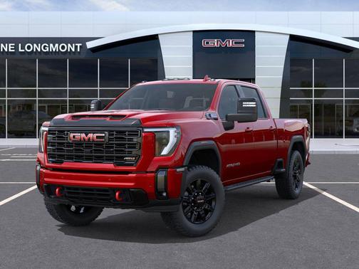 Volcanic Red Tintcoat 2026 GMC Sierra 2500 AT4