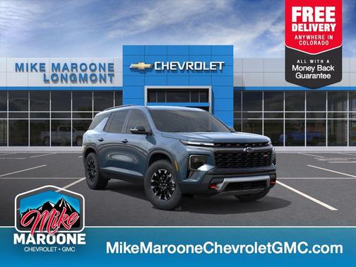 Lakeshore Blue Metallic 2026 Chevrolet Traverse AWD Z71