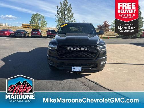 Diamond Black Crystal Pearlcoat 2025 RAM 1500 Big Horn/Lone Star