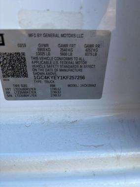 2019 Chevrolet Silverado 3500 High Country