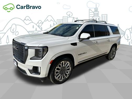 White Frost Tricoat 2023 GMC Yukon XL Denali Ultimate
