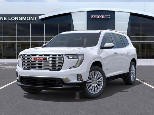 Glacier White Tricoat 2026 GMC Acadia Denali