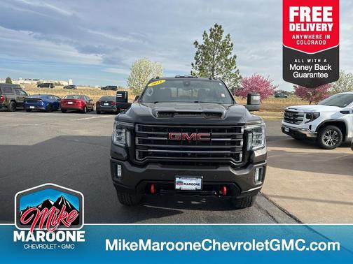 Brownstone Metallic 2021 GMC Sierra 3500 AT4