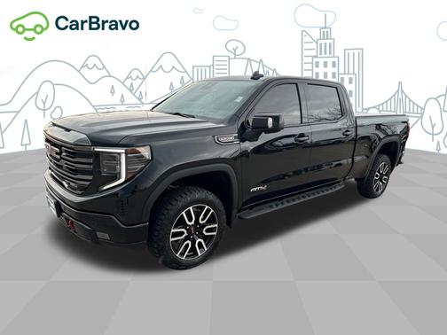 Onyx Black 2023 GMC Sierra 1500 AT4