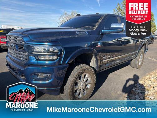 Patriot Blue Pearlcoat 2022 RAM 2500 Limited Crew Cab 4x4 6'4' Box