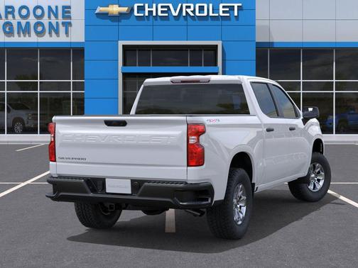 Summit White 2026 Chevrolet Silverado 1500 WT