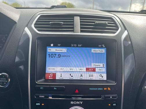 Ingot Silver 2018 Ford Explorer Sport