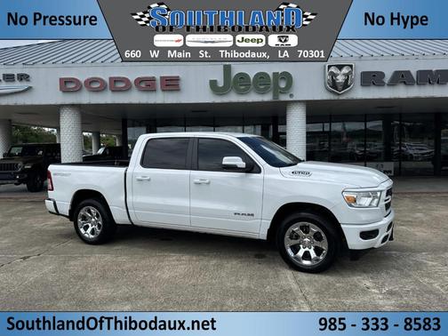 Bright White Clearcoat 2023 RAM 1500 Big Horn