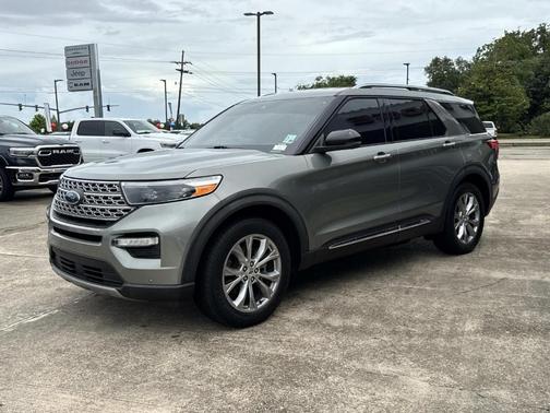 Silver 2020 Ford Explorer Limited