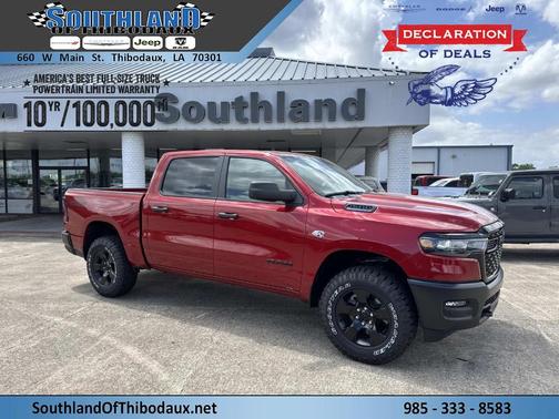 Molten Red Pearlcoat 2026 RAM 1500 Tradesman
