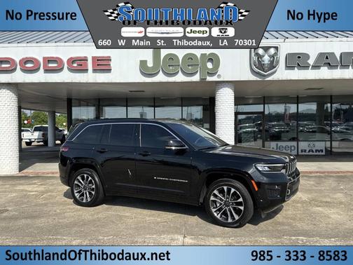 Black 2025 Jeep Grand Cherokee Overland