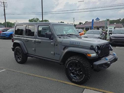 Sting Gray Clearcoat 2023 Jeep Wrangler 4xe Base