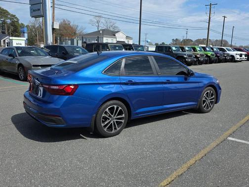 Rising Blue Metallic 2024 Volkswagen Jetta 1.5T Sport