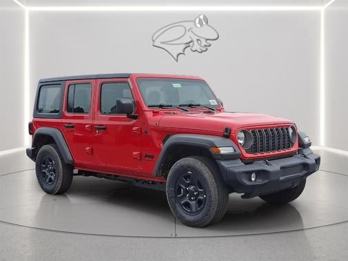 Firecracker Red Clearcoat 2026 Jeep Wrangler Sport