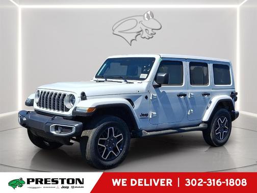 Bright White Clearcoat 2026 Jeep Wrangler Sahara