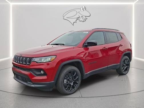 Red 2026 Jeep Compass Latitude