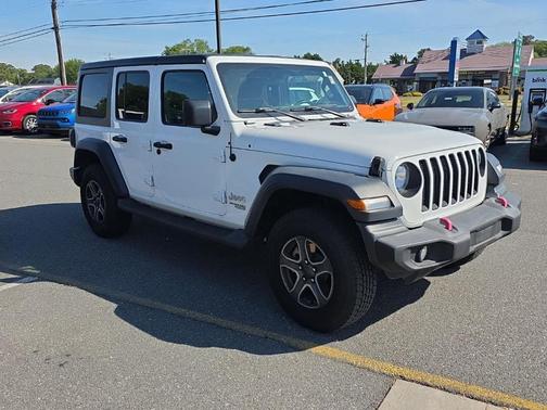 Bright White Clearcoat 2019 Jeep Wrangler Unlimited Sport