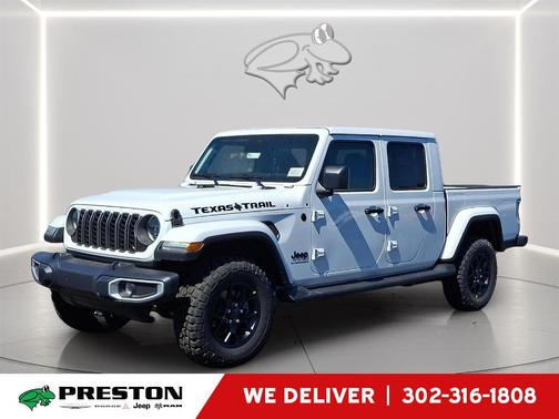 Bright White Clearcoat 2026 Jeep Gladiator Texas Trail