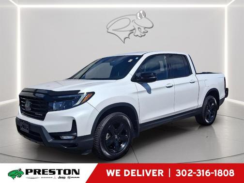 Platinum White Pearl 2023 Honda Ridgeline Black Edition