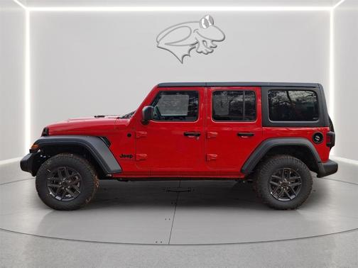 Firecracker Red Clearcoat 2026 Jeep Wrangler Sport