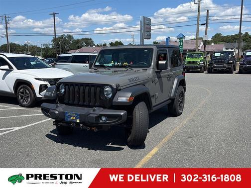 Sting Gray Clearcoat 2020 Jeep Wrangler Sport