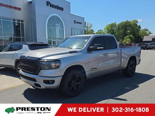 Billet Silver Metallic Clearcoat 2022 RAM 1500 Big Horn