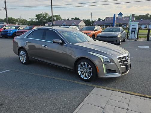 Mocha Steel Metallic 2014 Cadillac CTS 2.0L Turbo