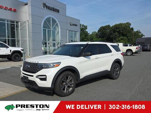 Star White 2021 Ford Explorer XLT