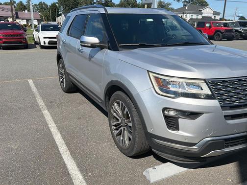 Ingot Silver 2018 Ford Explorer Platinum