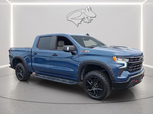 Blue 2024 Chevrolet Silverado 1500 LT Trail Boss