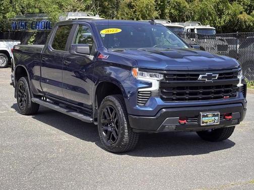 Northsky Blue Metallic 2022 Chevrolet Silverado 1500 LT Trail Boss