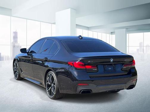 Black Sapphire Metallic 2021 BMW M550 i xDrive