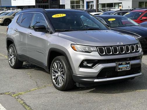 Billet Silver Metallic Clearcoat 2023 Jeep Compass Limited